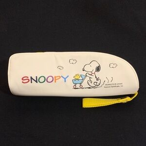 NWOT Snoopy and Woodstock Water Bottle Cover Holder from Japan Rare